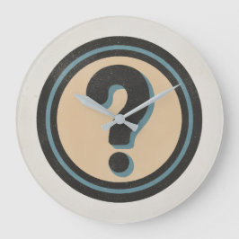 Grande Reloj de pared, 10,75" Acrílico redondo