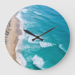Grande Reloj de pared, 10,75" redondo de acrílico