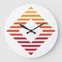 Reloj de pared, marco de madera natural redondo de