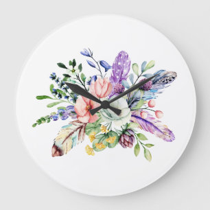 Grande Reloj de pared,Reloj de pared acrílico redondo de 