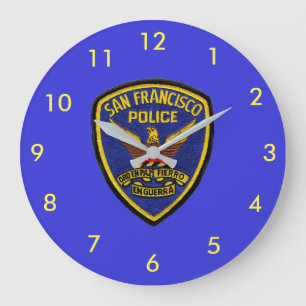 Grande Reloj redondo de la policía de San Francisco