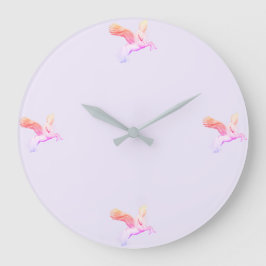 Grande Reloj redondo de Unicorn