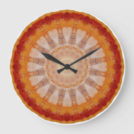 Grande Reloj redondo del diseño de la pizza