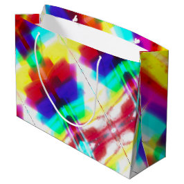 Grande Resumen Bolsa de regalo de arco iris primario de P