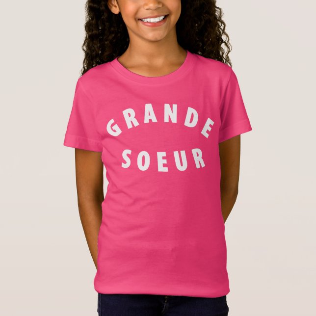 Grande Soeur / Gran Hermana - Camiseta Clásica (Anverso)