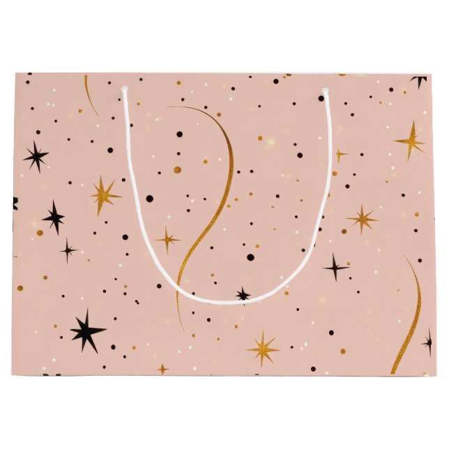 Grande StarGlow - Bolsa de regalo decorativa con diseño d (Anverso)