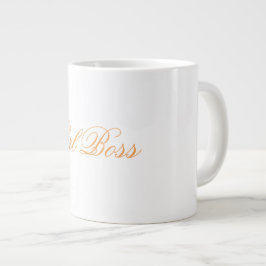 Grande Taza de café de Boss del chica