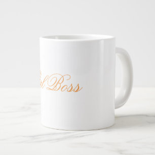 Grande Taza de café de Boss del chica