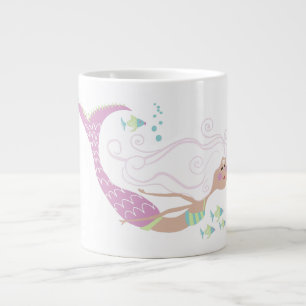 Grande Taza de café de la sirena