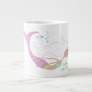 Grande Taza de café de la sirena
