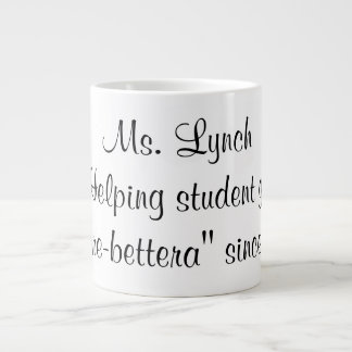 Grande Taza de café de ms Lynch