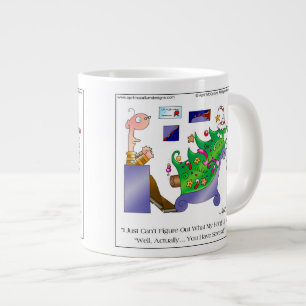 Grande Taza de café del dibujo animado de los RETRASOS
