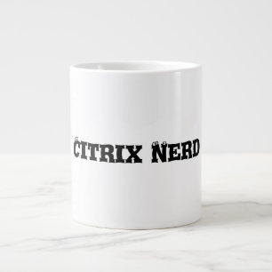 Grande Taza de café del empollón de Citrix