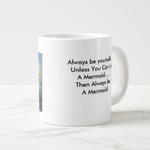 Grande Taza de café enorme de la sirena