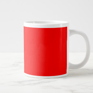 Grande Taza de café GIANT roja