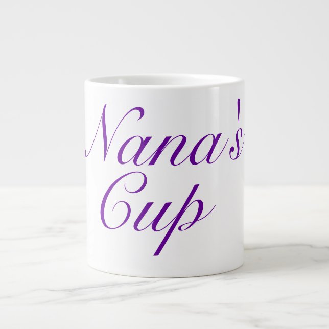 Grande Taza del café de Nana (Frente)