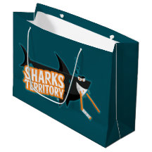 Territorio de los tiburones - Bolsa de regalo gran
