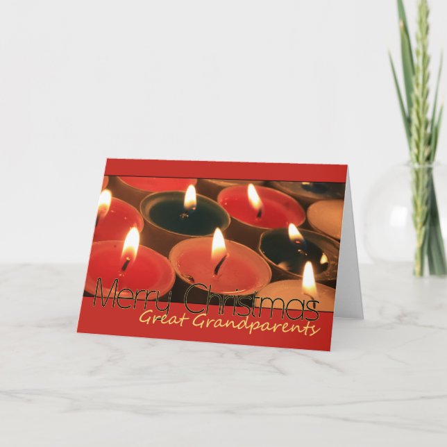 Grandes abuelos Feliz Navidad (Anverso)