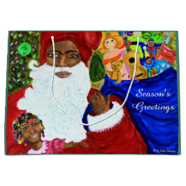 Grandes bolsas de regalo de Papá Noel - Vacaciones