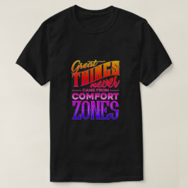 Grandes cosas nunca llegaron de la camiseta de Com