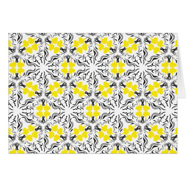 Grandes daneses de color amarillo negro (Anverso (Horizontal))