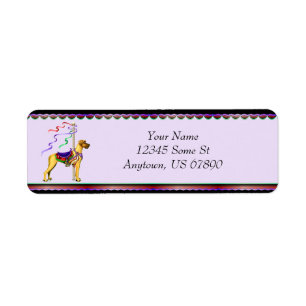 Grandes etiquetas UC de Dane Fawn Carousel