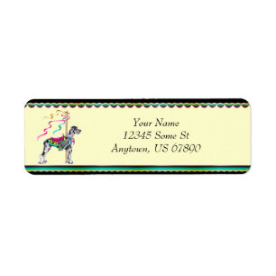 Grandes etiquetas UC de Dane Merle Carousel