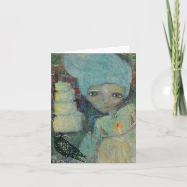 Grandes expectativas Tarjeta Miss Havisham Blank (Anverso)