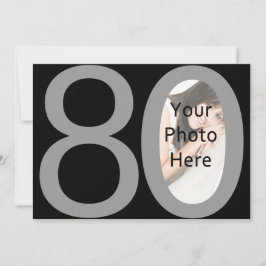 Grandes invitaciones a la fiesta de cumpleaños de 