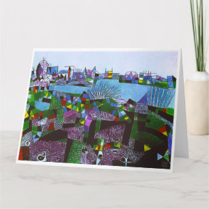 Grandes Jardines Con Tarjeta De Arte Bay