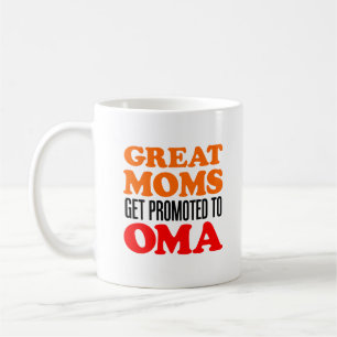 Grandes mamáes promovidas a la taza de Oma