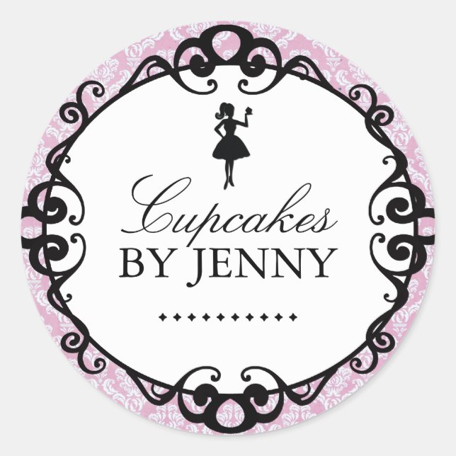 Grandes Pegatinas de empaquetado de panaderías (Anverso)