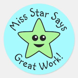 Grandes Pegatinas de Green Star