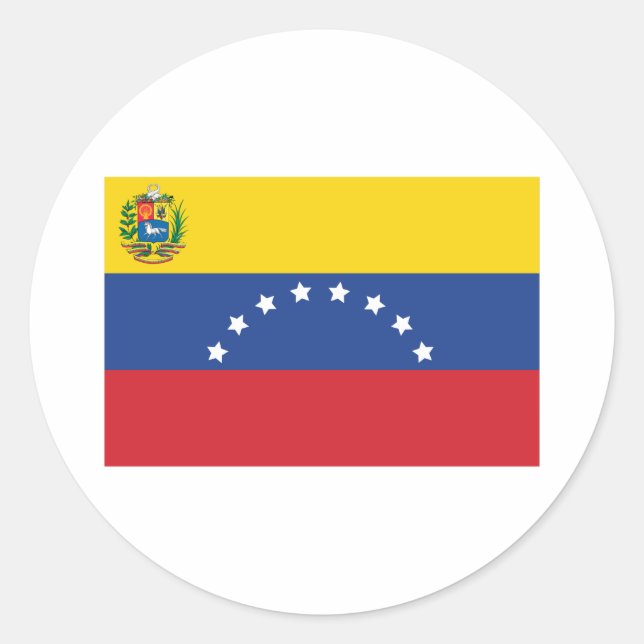 Grandes Pegatinas de la bandera venezolana (Anverso)