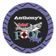 Grandes Pegatinas de la fiesta de cumpleaños de la