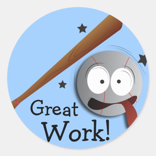 Grandes Pegatinas de trabajo (Anverso)