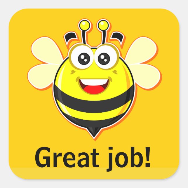 Grandes pegatinas de trabajo (Anverso)