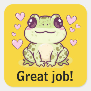 Grandes pegatinas de trabajo