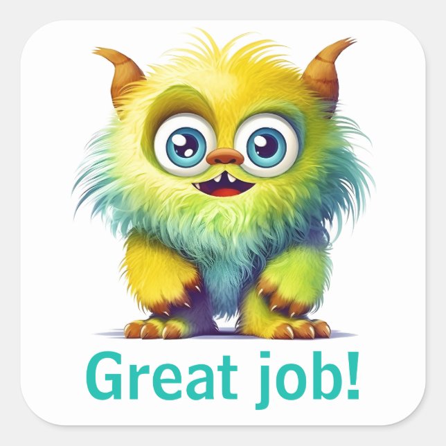 Grandes pegatinas de trabajo (Anverso)