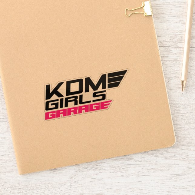 Grandes Pegatinas de vinilo de corte Personalizado (Cuaderno)