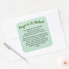 Grandes Pegatinas rezan a San Miguel el Arcángel