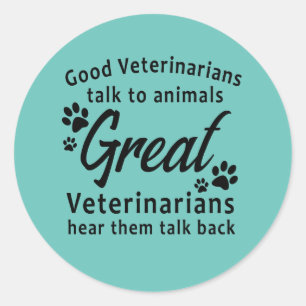 Grandes Pegatinas Veterinarios