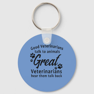 Grandes regalos veterinarios del llavero