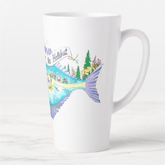 grandes tazas para el HALIBUT