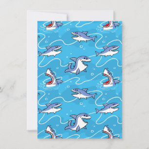 Grandes tiburones blancos personalizados