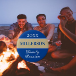 ¡Grandes Tiempos! Botón de reunión familiar Keepas