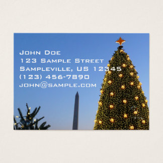 Grandes y pequeños árboles de Navidad en DC