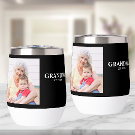 Grandma Established Bold Black Photo