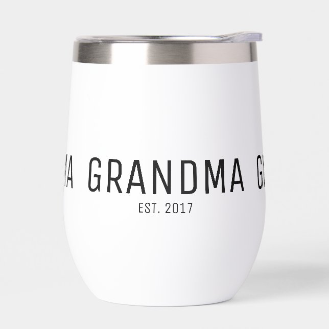Grandma Established New Grandma Gift  (Izquierdo)