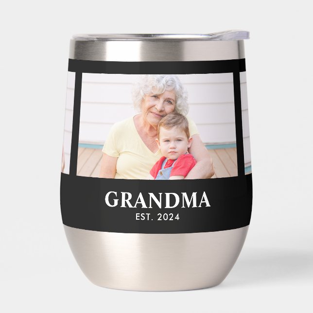 Grandma Established Script Black 3 Photo (Izquierdo)